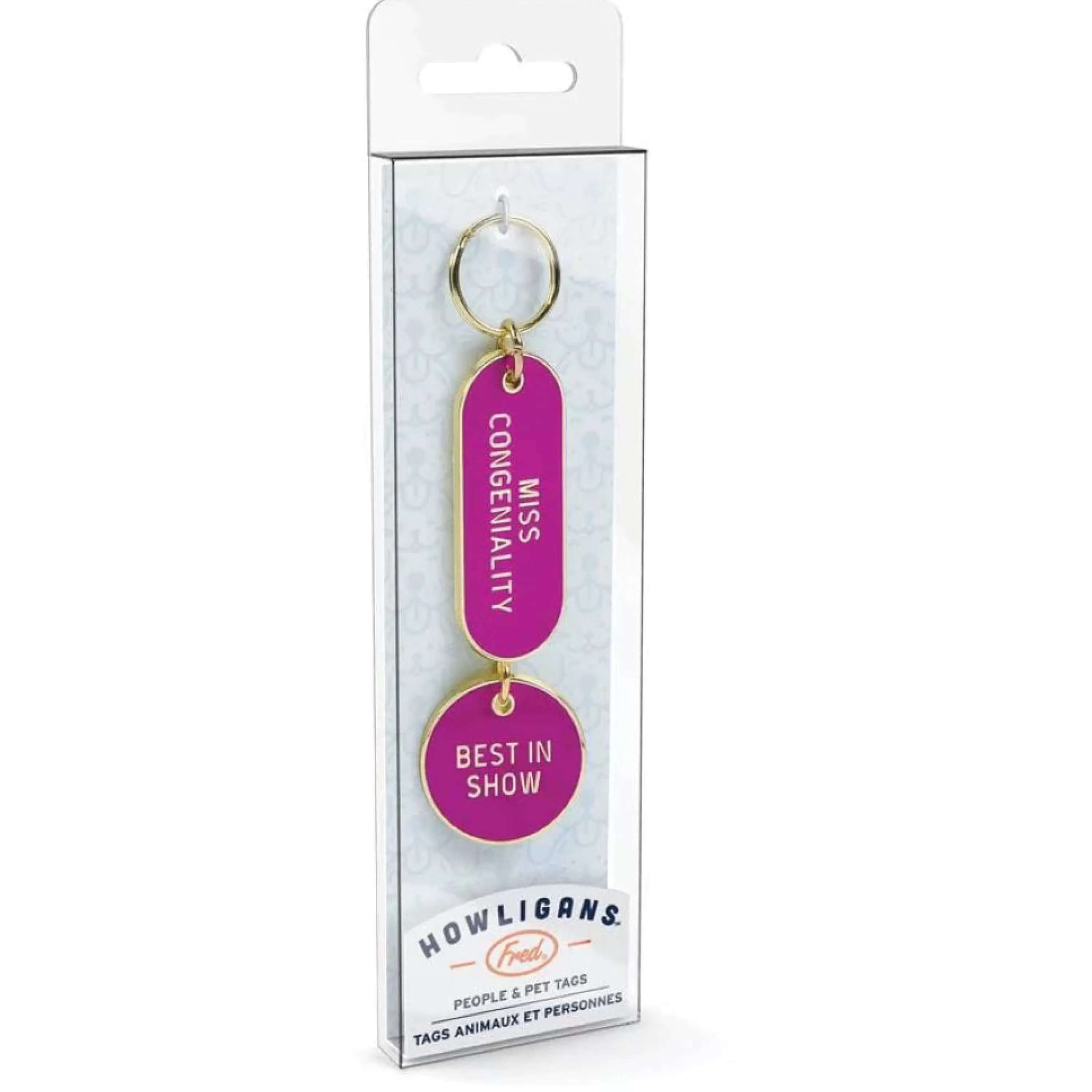 Online Fred & Friends Best In Show Key Chain & Dog Tag Set