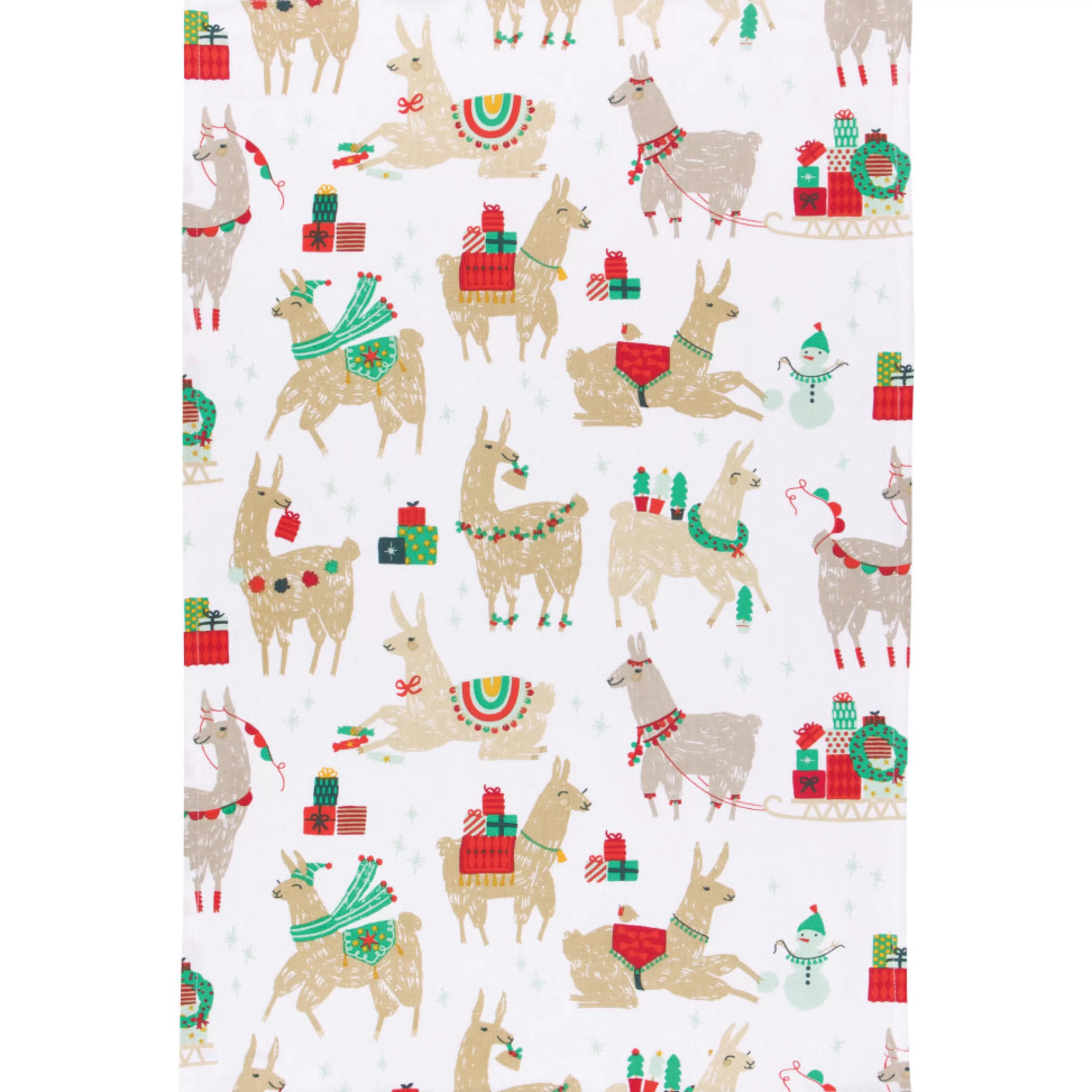 Danica Fa La La La Llama Tea Towel Set Of 2