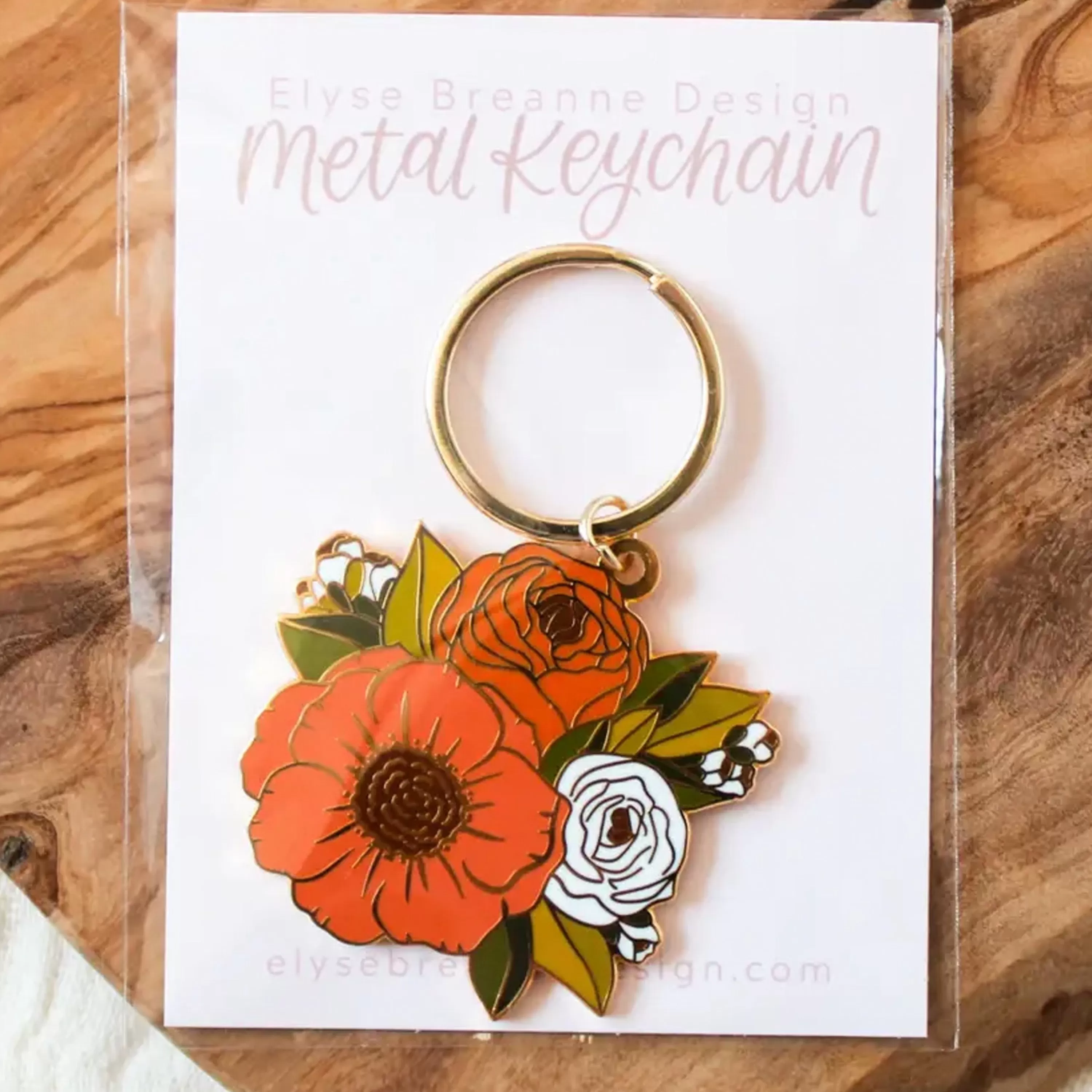 Outlet Elyse Breanne Design Fall Bouquet Keychain