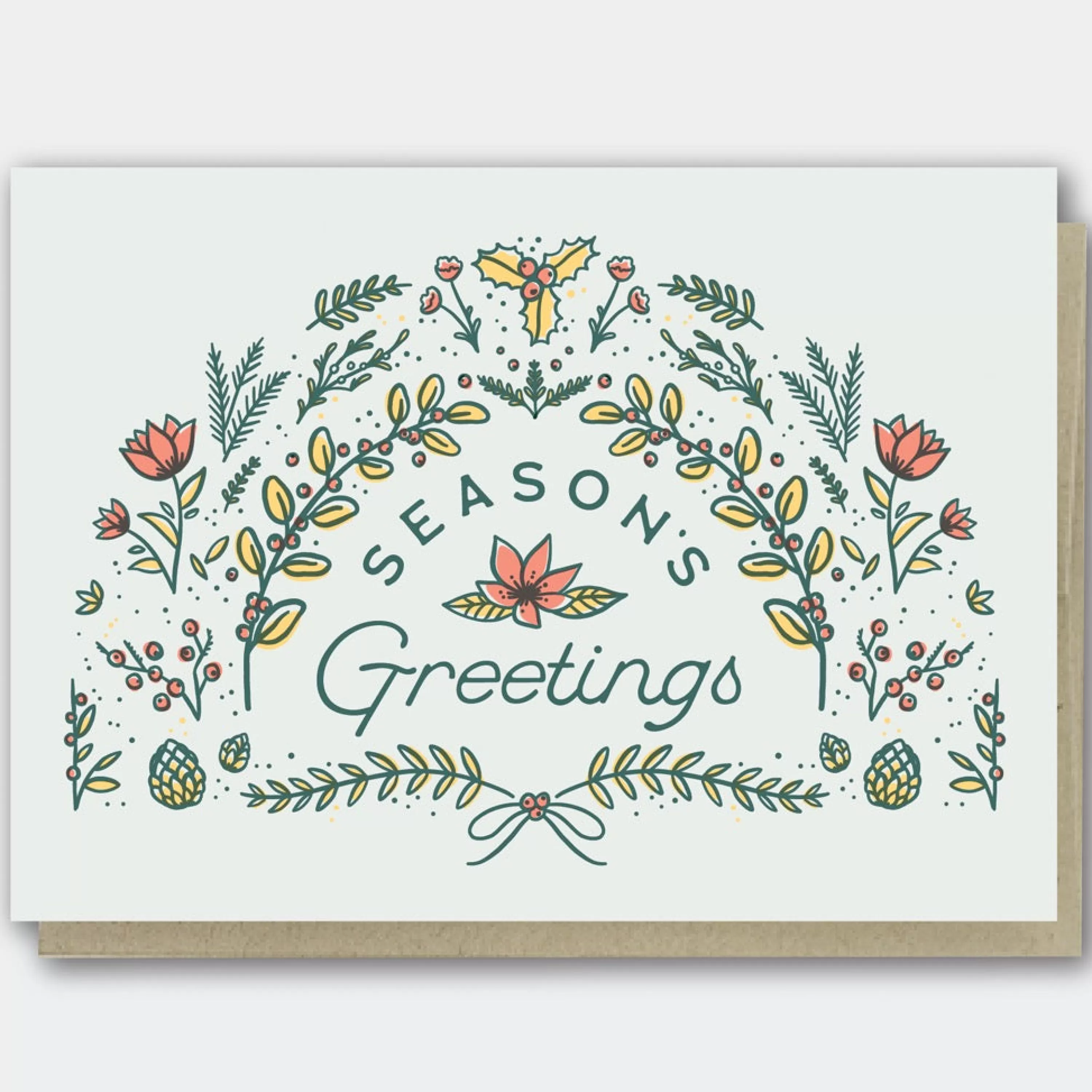 Pike Street Press Season's Greetings Foliage Card